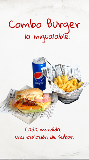 COMBO BURGUER LA INIGUALABLE